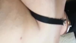 BBW slave masturbates and begs to be fucked
