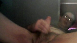 horny bi stoner takes a rip and play with myself