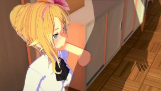 Fucking a Hot Hentai Teacher