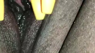 Playing with my wet pussy