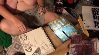 Birthday Gift Comic Sketch pt 1 - Boobs Ross on Pornhub