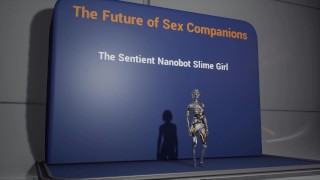 (Unreal Engine Animation) Sentient Nanobot Slime Girl