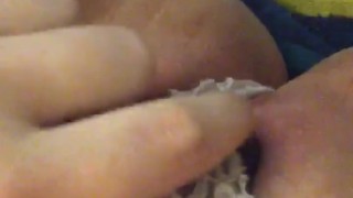 Teasing my clit