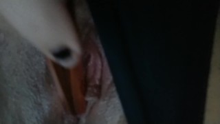 Playing with my clit