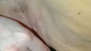 My Wet Pussy and a Toy for My Ass