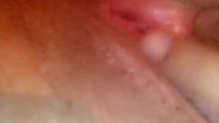 Latina showing wet pussy
