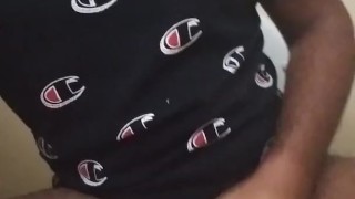 Masturbating Cumming