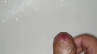 masturbating in the bathroom