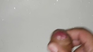 masturbating in the bathroom