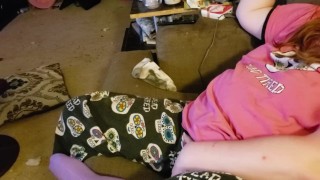Watching porn makes BBW touch herself and more