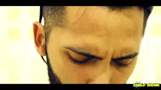 Sexy Masturbating slowly in the shower and massive cumshot - Camilo Brown