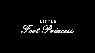 Slave Cleans My Heels And Soles With His Tongue | Little Foot Princess