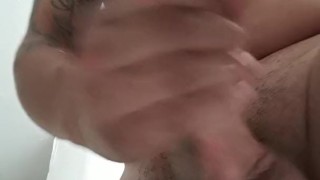 Huge Load Cumming from Uncircumcised Cock