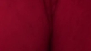 First pulsating orgasm on camera