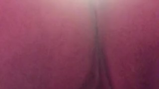 Hairy Teen Cums on Vibrator