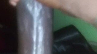 Jacking my BBC and till I cum all over