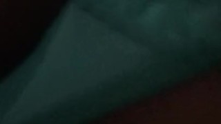 Laying in bed playing with my wet hairy pussy