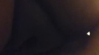 Ebony BBW milf masturbates before daddy comes home
