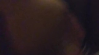 Ebony BBW milf masturbates before daddy comes home