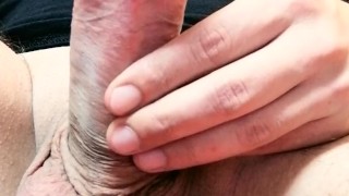 Huge and thick frontal cumshot