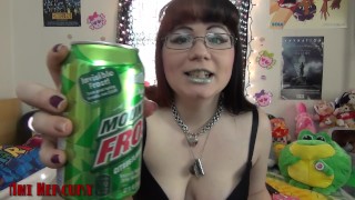 Alt MILF Food Stuffing for Fat Boy