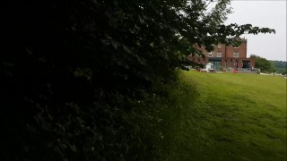 Escape the Wedding for an Outdoor Fuck