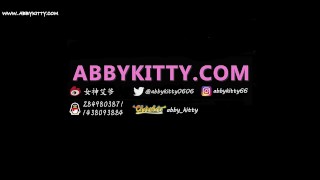 ABH002 Abby stroking her penis and cum elegantly 高跟丝袜秘书-女裝大佬艾比抚摸她的大鸡巴真让人受不了
