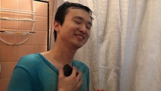 I drop the soap but nothing happens. Just a normal day