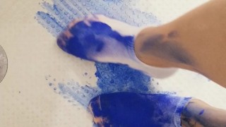 Messy painting