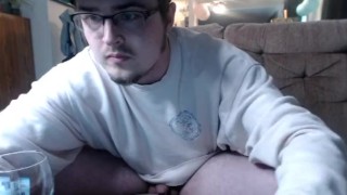 Camgirls view my cam & make me drink my Cum! Foreign CEI for a Male Cumslut