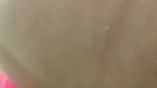 BBW FUCKS HERSELF IN THE ASS WITH 8 INCH DILDO UNTIL SHE CUMS