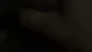 Guy's handjob and cum on the bed. Jerk off in the bedroom