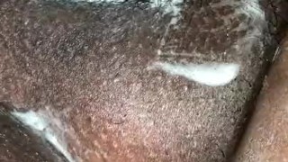 Shaving my pussy
