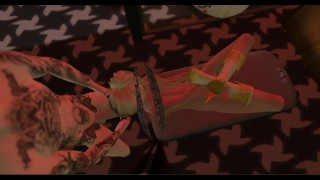 Second Life - Falara gets fucked and humiliated in a glory hole
