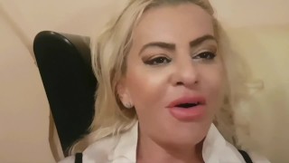 Mom Teaches StepSon how to Fuck, gift for his birthday!