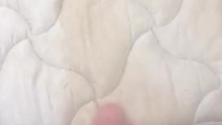 Master cumming on Normas piss soaked mattress
