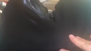 Pissing his pants on Normas unprotected bed