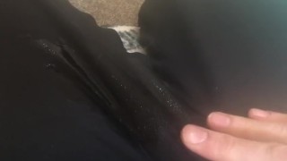 Pissing his pants on Normas unprotected bed