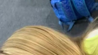 Doctor gets sucked off by nurse and gets caught