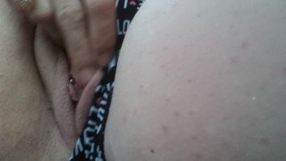 PLAYING with my PUSSY in the front of the UBER DRIVER