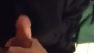 Small twink Bust load on chest