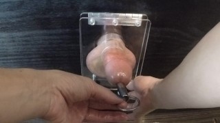 Ball Crusher | GloryHole | PeeHole Insertion | Big Load In My Hand | Femdom
