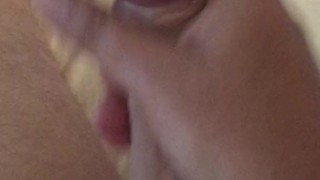 Edging my big cock. Precum followed by huge cumshot