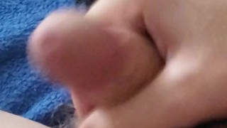 Quick Masturbation And Cumshot Session
