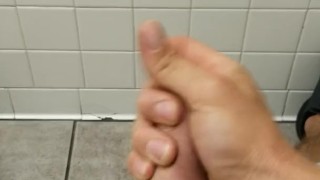 Nice quickie in random gas station bathroom