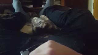 POV Amateur teen masturbating and cumming before sex