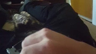 POV Amateur teen masturbating and cumming before sex