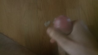 Wanking in my  stepsister room on my  stepsister floor :)