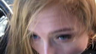 Busty Teen Skylar Snow Sucks Dick on the Golf Course