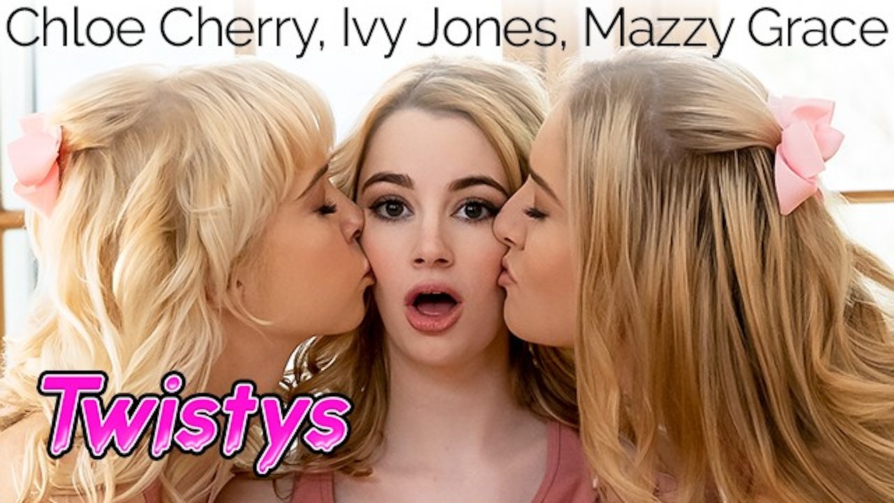 Twistys - Three petite Sorority sisters have lesbian threesome